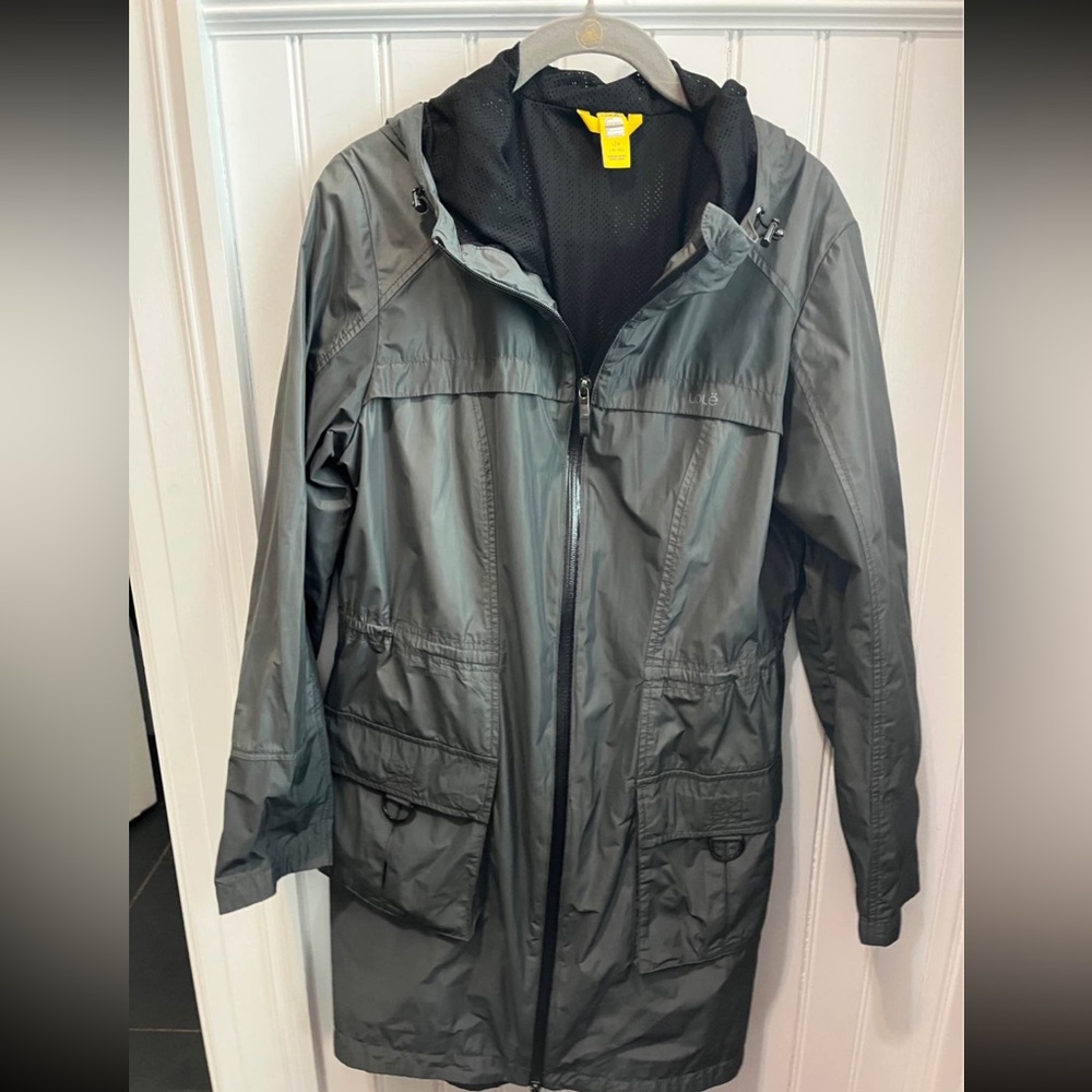 LOLE Rain Coat Wind Breaker Womens Large/10